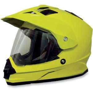  AFX FX 39 Dual Sport Motorcycle Helmet Hi Visibility 
