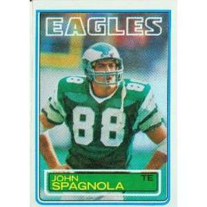  1983 Topps #149 John Spagnola   Philadelphia Eagles 
