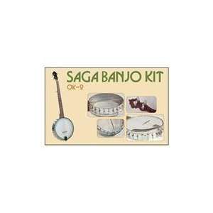  Custom Built OK 2 Open Back Banjo Kit from SAGA Musical 