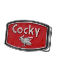 Buckle Rage Cocky Belt Buckle AS SEEN ON BONES TV SHOW Funny Red One 