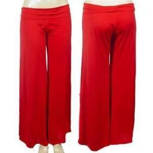 Womens Plus Size Fashion Foldover Waistband Pants Case 