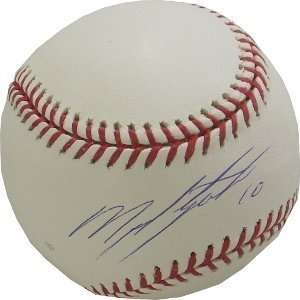 Miguel Tejada Autographed/Hand Signed Official Major League Baseball 