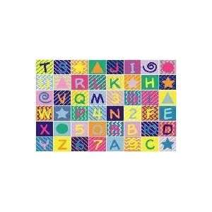 Numbers & Letters Rug   39 X 58 