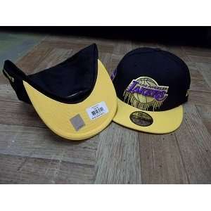  New Era 5950 Los Angeles Lakers Wet Drip 2 Tone Fitted Hat 