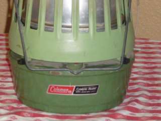 VINTAGE 1979 COLEMAN CATALYTIC CAMP/CAMPING HEATER   ADJUSTABLE 3000 