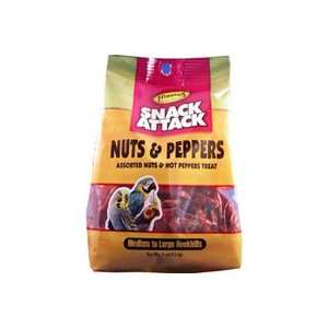  Higgins Snack Attack Avian Treats Nuts & Peppers 4 oz Bag 