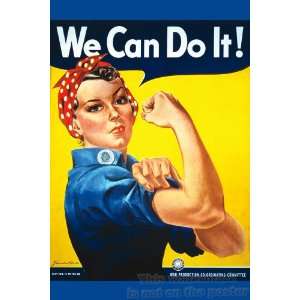  Rosie the Riveter   24x36 Poster 