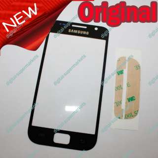BLACK OEM Lens Glass Samsung i9000 Galaxy S Outer Screen + Tools 