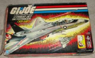 Vintage 1983 GI Joe Combat Jet Skystriker XP 14F BOX ONLY Hasbro 