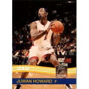 2010 / 2011 Donruss # 171 Juwan Howard Miami Heat NBA 