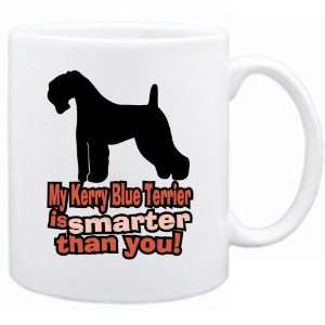  New  My Kerry Blue Terrier Is Smarter Than You   Mug 