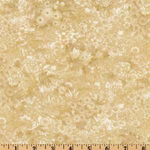  44 Wide Imperial Fusions Kyoto Floral Natural Fabric By 