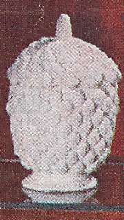 Vintage Crochet PATTERN Milk Glass Covered Jar Decor  