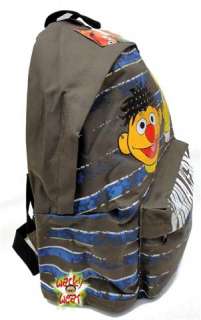 Sesame Street Bert and Erni Ernie Backpack Rucksack School Bag BIG A4 