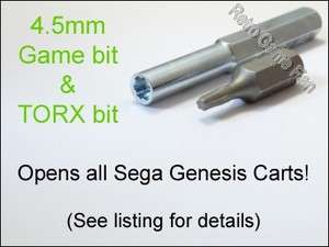   Security Game Bits/Tool Open all Sega Genesis Game Cartridges Screw