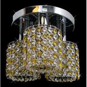   Fixture with Clear and Colored Crystals SKU# 10262