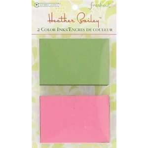  Autumn Leaves Color Inks Inkpads 2 Per Package,Heather 