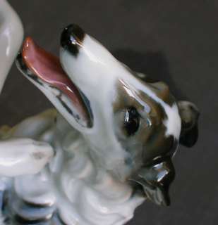  BARZOI GREYHOUND DOG PORCELAIN FIGURINE #1599 from 1937 MINT  