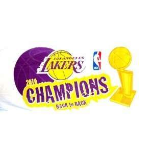  Los Angeles Lakers 2010 Championship Back to Back Titles 