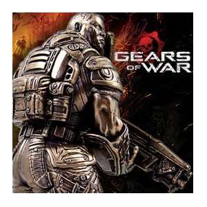 Gears of War Dom Santiago Bronze Statue  Toys & Games  