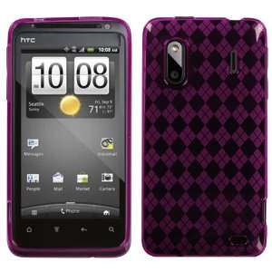  HTC ADR6285 EVO Design 4G Kingdom Hero S Hot Pink Argyle 