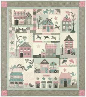 Bunny Hill Designs Raining Cats & Dogs quilt pattern  