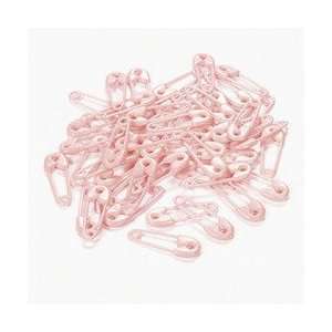    Pink Mini Safety Pin Favors (12 dozen)   Bulk 