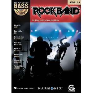 Hal Leonard Rock Band   Classic Rock Edition   Bass Play Along Volume 