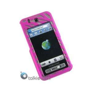   Case Hot Pink Zebra For Samsung Behold T919 Cell Phones & Accessories