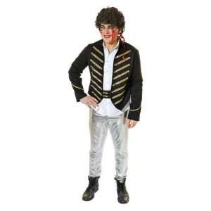  Adam Ant Deluxe 5pc Fancy Dress Costume FREE Make up 