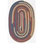 Super Area Rugs 11ft x 14ft Oval Braided Rug Easy Clean Area Rug 