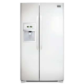   Gallery 26.0 cu. ft. Side by Side Refrigerator   Pearl White