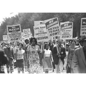    March On Washington For Civil Rights   1963