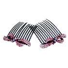 accessories jewelry fascinate crystals butterfly hair comb hair 