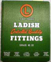 LADISH Pipe Fittings Catalog ASBESTOS Gasket TEMA Flanges 1954  