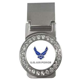   Clip CZ Diamonds of U.S. Air Force Logo (United States Air Force