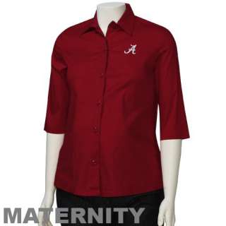 Alabama Crimson Tide Attire  Alabama Crimson Tide Ladies Crimson 1/2 