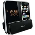 Philips Iphone Ipod Dual Alarm Clock Fm Digital Radio Bass Reflex 