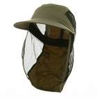 e4Hats UV 50+ Protection Outdoor Flap Cap   Olive