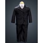 Lito Boys Black 5pc Suit Size 6