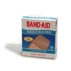 Band Aid Adhesive Bandages, Sheer, Extra Large, One Size 10 sterile 