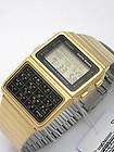 CASIO Vintage DataBank Watch Gold tone DBC610GA DBC610G