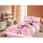   Kiss For Love on Pink Queen Comforter Set by Anns Trading   5 Pieces