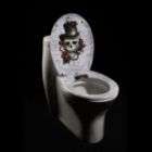 Oxford Creek Skull & Roses Toilet Seat