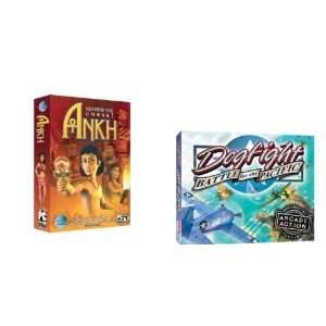 Computer Software Games (Rated T)   Ankh Adventure Game and Dogfight 