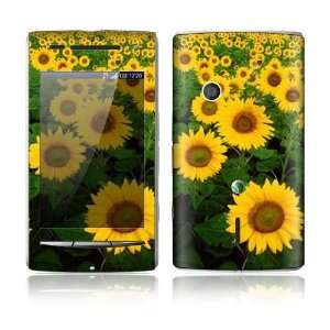  Sony Ericsson Xperia X8 Decal Skin   Sun Flowers 