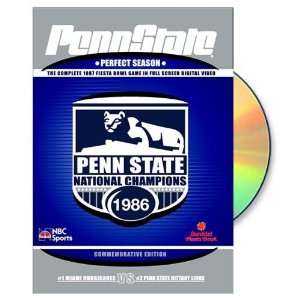  Penn State Nittany Lions 1987 Fiesta Bowl Game DVD Sports 