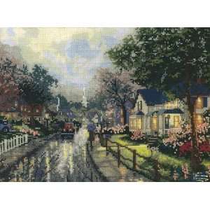   Hometown Memories Counted Cross Stitch Kit  12X9 14 Count (51063