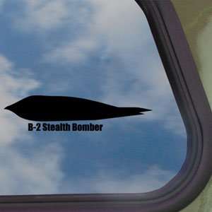  B 2 Stealth Bomber Black Decal Military Soldier Car 