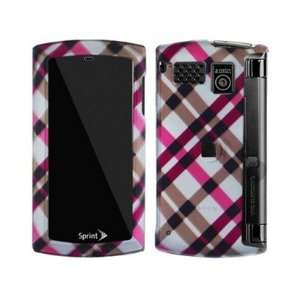   Hot Pink Plaid For Sanyo Incognito 6760 Cell Phones & Accessories